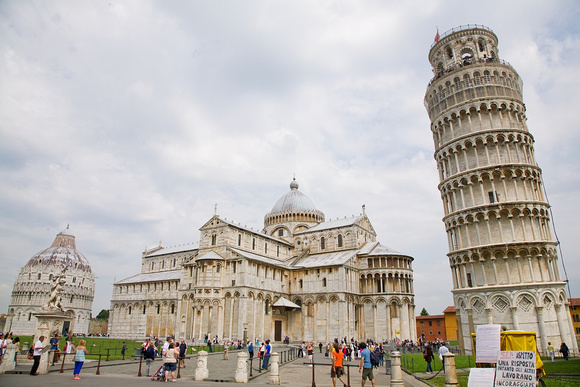 View of the Piazza dei Miracoli
