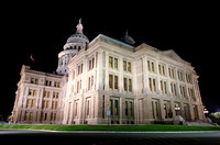 Texas State Capital Nighttime Shots 08-2008